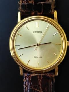 【稼働品】SEIKO dolce（ドルチェ） ヴィンテージ クォーツのサムネイル
