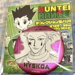 HUNTER × HUNTER 디콜렉션 캔 배지 히소카
