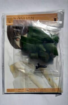 MMS plastica 아우타스킨녹색 와삼봉 와상본(옷과 모자) 1/12