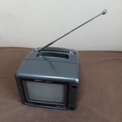 レトロ 6インチ カーテレビ ポータブルテレビ ブラウン管テレビ