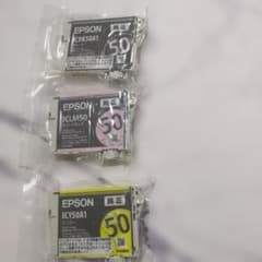 EPSONインクカートリッジセットICBK50A1 ICLM50 ICY50A1のサムネイル