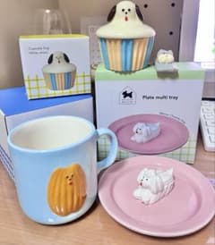 メゾンテリア 食器セット 4点 マルチプレート デコレ ブルーブルーエ メゾンテリア 食器セット 4点 マルチプレート デコレ ブルーブルーエ
