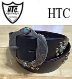 ⭐️美品⭐️HTC⭐️ターコイズストーン＆シルバースタッズ