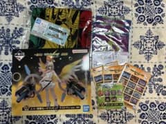 一番くじ モンスト ラストワン賞 C賞 フィギュア ビッグタオル おまけ