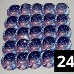 プロセカ 星乃一歌 缶バッジ 3周年 8b 24個 ウエハース10 6枚のサムネイル