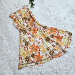 エムズグレイシー M'SGRACY 花柄リネン混ワンピース38美品 - メルカリ