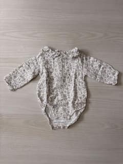 ZARA 花柄 ベビー ロンパース カバーオールのサムネイル
