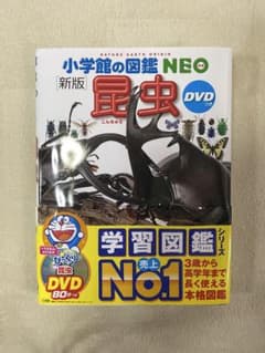 新品！小学館の図鑑NEO 昆虫 新版 DVDつきのサムネイル