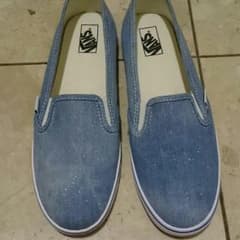 VANS スリッポン インディゴラメ入りのサムネイル