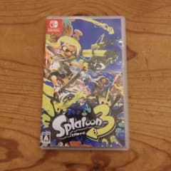 ⚠️注意　ケースのみ　スプラトゥーン3 switchのサムネイル