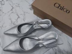 Chico BIGリボンヒールパンプスのサムネイル