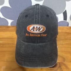 限定品】A&W ブラック ロゴローキャップ 新品タグ付き - メルカリ