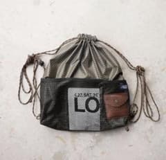 sooty ナップサック nylon bag nylon rétro bag - メルカリ