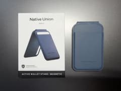 【美品】iPhone Native Union ウォレットスタンド マグネット式