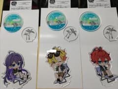 【匿名配送】ヒプマイ海の家 アクスタ シンジュク3種のサムネイル