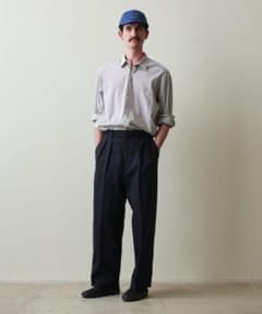 steven alan TC ホップサック インツープリーツ ドレストラウザーズ