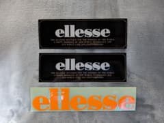 【当時物•極希少】エレッセellesse専用ステッカー3枚セットレトロのサムネイル
