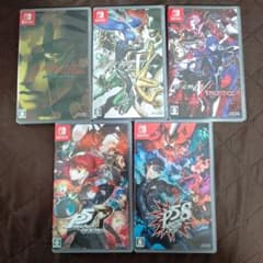 アトラス Nintendo Switch ソフト 5本セット アトラス Nintendo Switch ソフト 5本セット - メルカリ