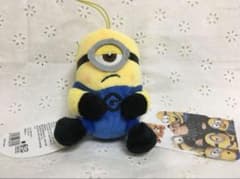 MINIONS 미니언즈 스튜어트 봉제인형 마스코트 키 홀더 스트랩