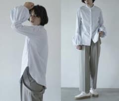美品 CLANE 2,6万 バルーンスリーブのブラウス ホワイト クラネ - メルカリ
