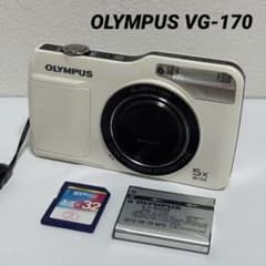 OLYMPUS VG-170 コンパクトカメラ コンデジ デジカメ OLYMPUS VG-170 CCDコンデジ 動作確認済み 訳あり品 - メルカリ