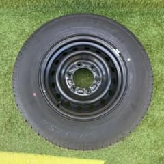 【新車外し】トヨタ ハイエース 純正鉄ホイールタイヤ DUNLOP 2026年製 新車外し】トヨタ ハイエース 純正鉄ホイールタイヤ DUNLOP 2026年製