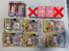 シルバニア きらきらくじ　ゆめふわコレクション 10点のサムネイル