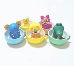 たべっ子どうぶつ ティータイム パーティーミニフィギュア 5種セットのサムネイル