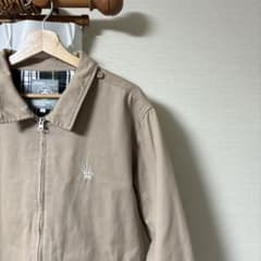 old stussy 折れクラウン スウィングトップ ジャケット ベージュ