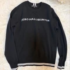 ZERO HALLIBURTON クルーネックニット ブラック S - メルカリ