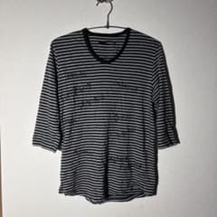 HAMNETT ボーダー 七分袖 Tシャツのサムネイル