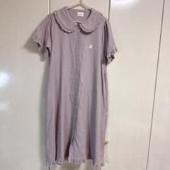 メリージェニー♡くま刺繍シャツワンピースのサムネイル
