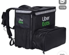 Uber Eats 配達用バッグ 折りたたみ可のサムネイル