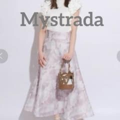 良品✨マイストラーダ 花柄フレアスカート ロング丈のサムネイル