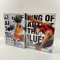 ワンピース ルフィ フィギュア 2個セット KING OF ARTIST - メルカリ