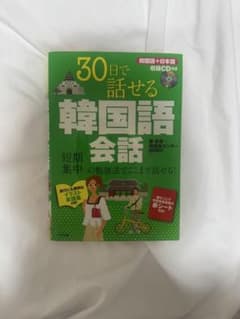 30日で話せる韓国語会話 CD付きのサムネイル