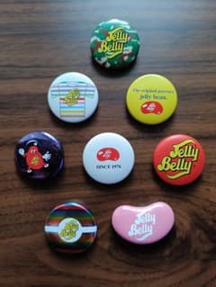 Jelly Belly 缶バッジ 8個セットのサムネイル