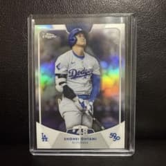 TOPPS chrome 2024 HR#48 refractor 大谷翔平のサムネイル
