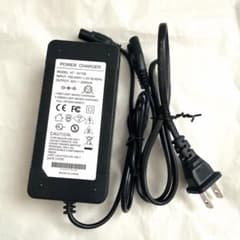新品 42V充電器 ミニセグウェイ バランススクーター 充電口 3ピン PSE