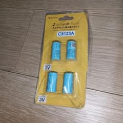 enevolt basic CR123A電池 4個入り 3Vのサムネイル