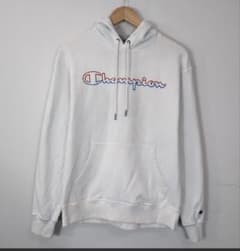 Champion 90's vintage プルオーバーパーカー ホワイト XLのサムネイル