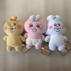 かわいいぬいぐるみセット んぽちゃむ仲間たち！のサムネイル