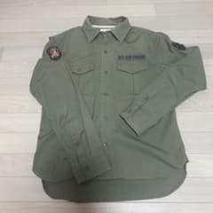 U.S. AIR FORCE ミリタリーシャツ オリーブのサムネイル