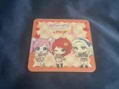 アイカツ！×プリパラ RED° 特典 コースター バニラチリペッパーのサムネイル