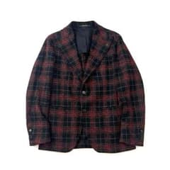 美品】タリアトーレ テーラードジャケット ピーノレラリオ チェック柄