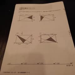 サピックス＊春期講習＊５年６年＊算数 課題プリント完全版～図形問題＊未記入激レア m58714151963_1.jpg?1711688562