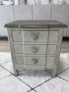 ブランディボワール サイドテーブル BLANC D'IVOIRE - メルカリ