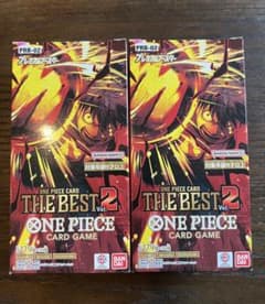 ワンピースカードゲーム THE BEST 2 新品 テープ付 未開封 2BOX - メルカリ