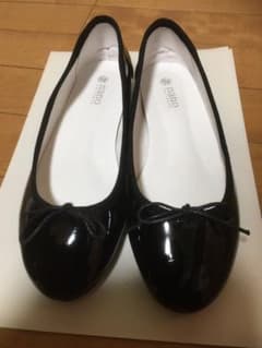パンプス バレエシューズ 黒のサムネイル