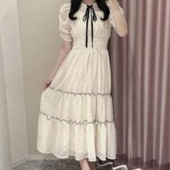AnMILLE アンミール シアードットOP ワンピースのサムネイル